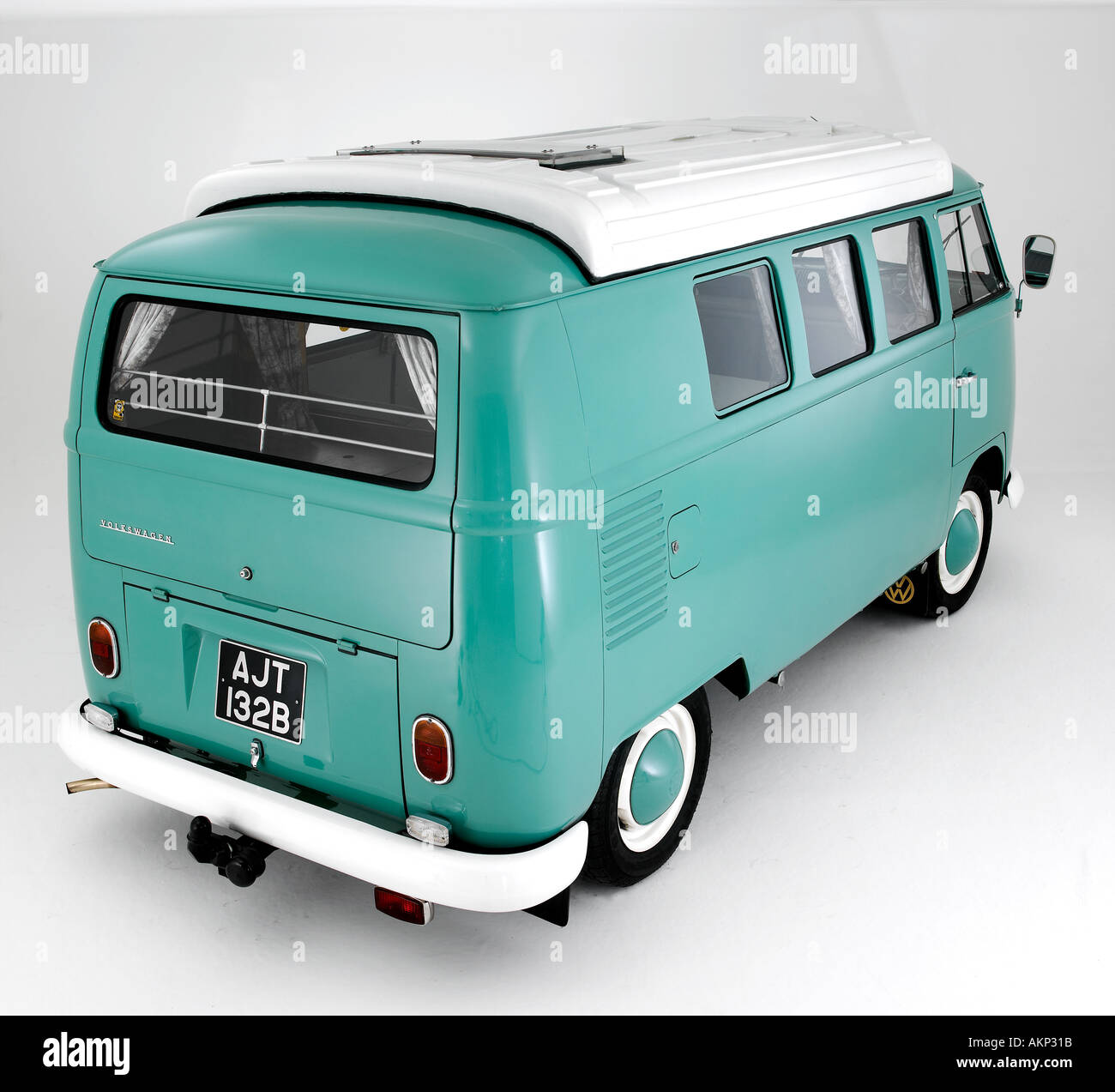 1964 VW Kombi Camper Stockfoto