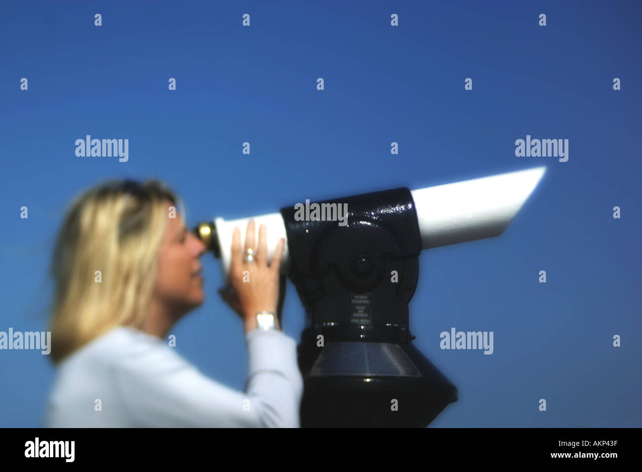 Teleskop Stockfoto