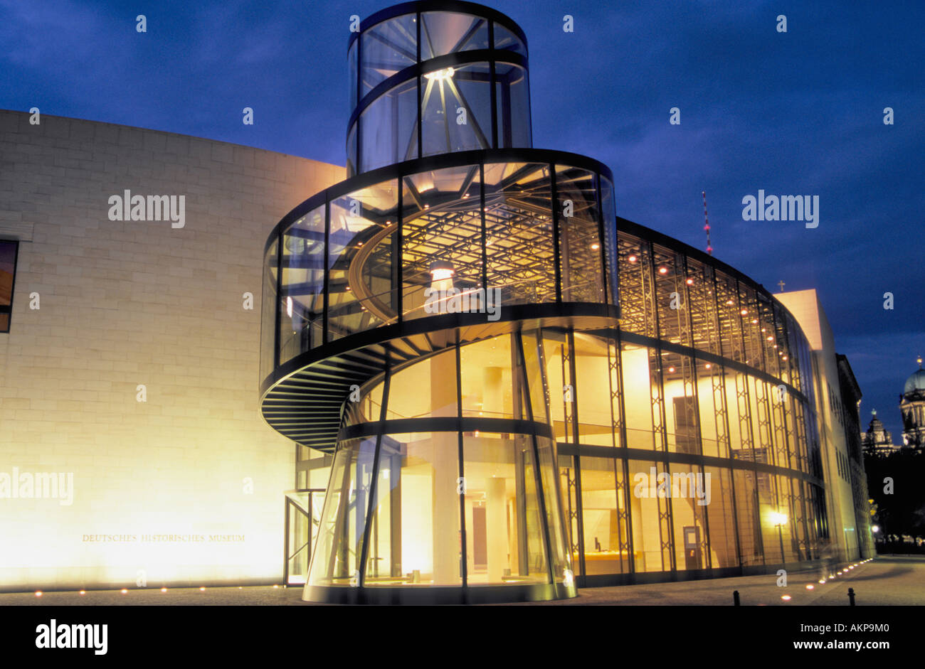 Deutschland Berlin Deutsche Historische Museum I M Pei-Bau Stockfoto