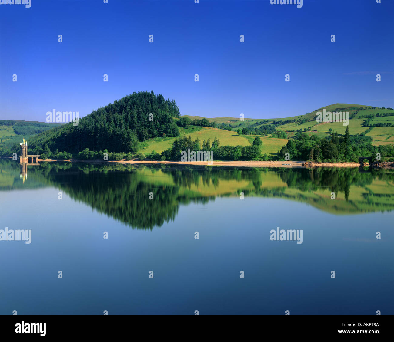 GB - WALES: Lake Vyrnwy Stockfoto