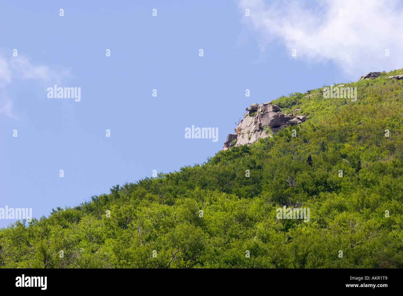 Der alte Mann des Berges, New Hampshire Stockfoto