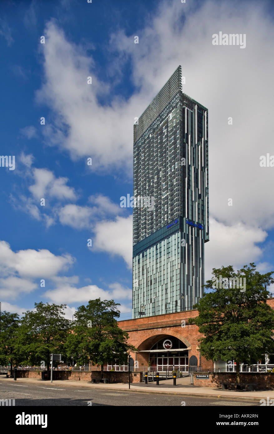 Beetham Hilton Tower Manchester Stockfoto