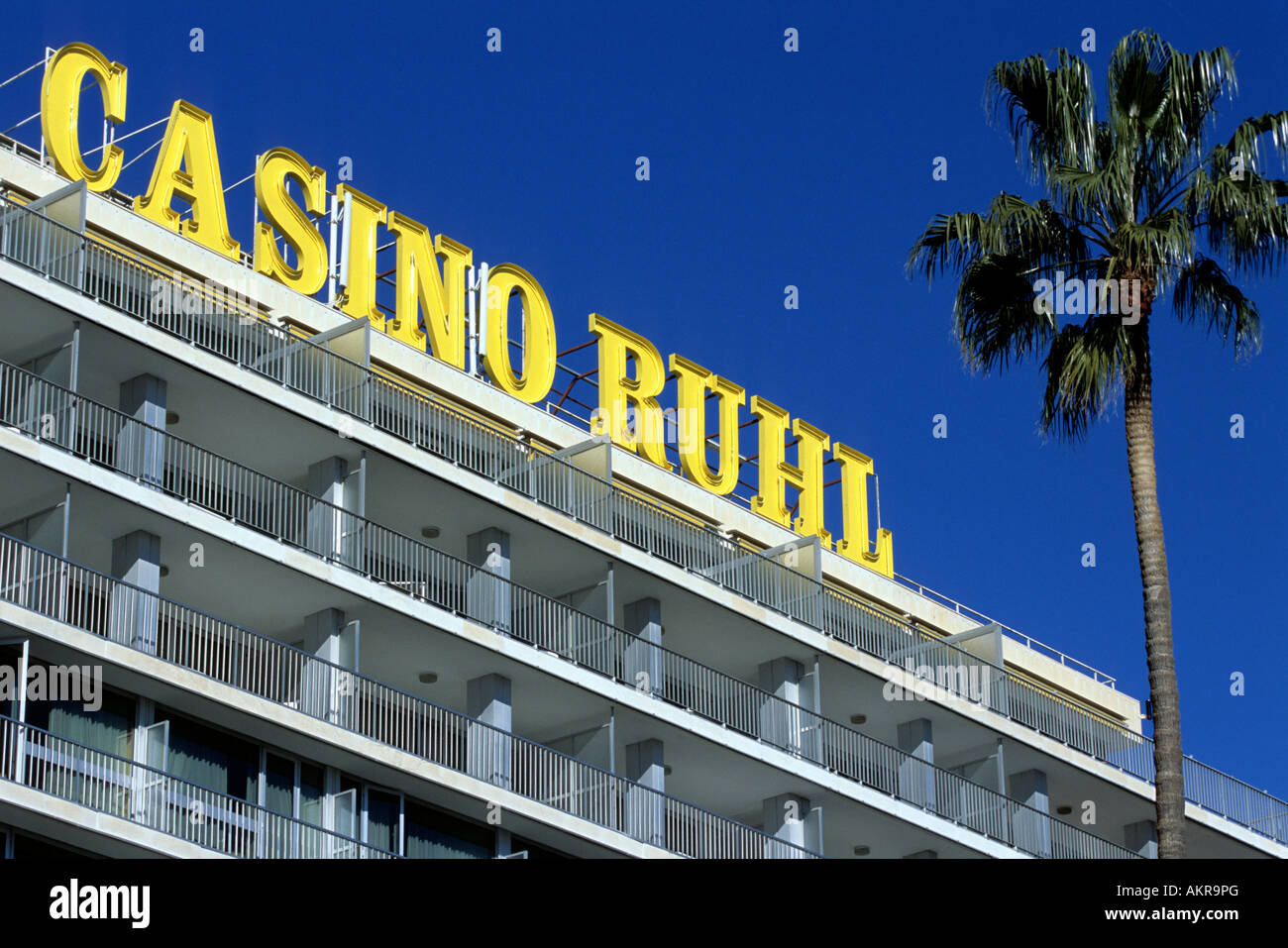 Casino Ruhl auf der Promenade des Anglais, Nizza, Alpes-Maritimes, Frankreich Stockfoto