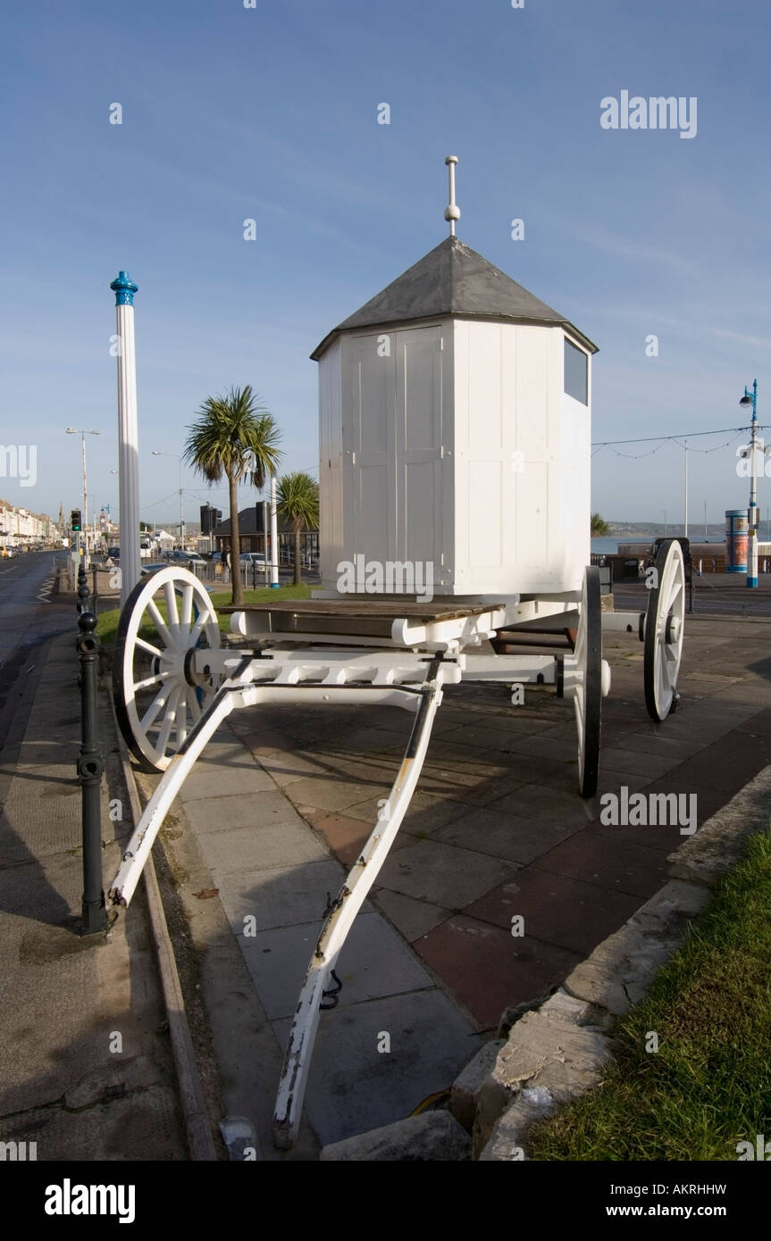 Replikat König George III Baden Maschine Weymouth Dorset England Stockfoto