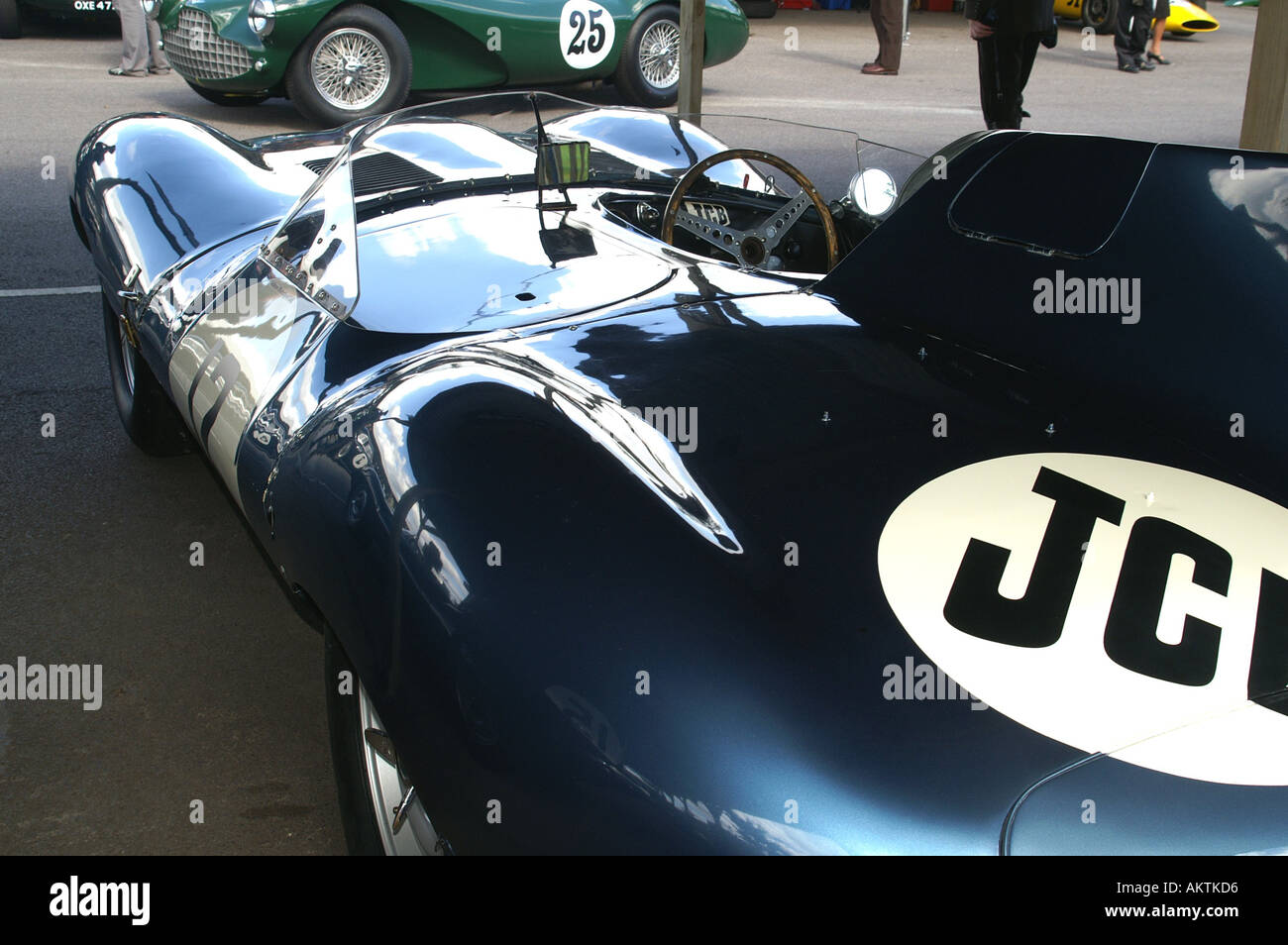1954-Jaguar D-type Stockfoto