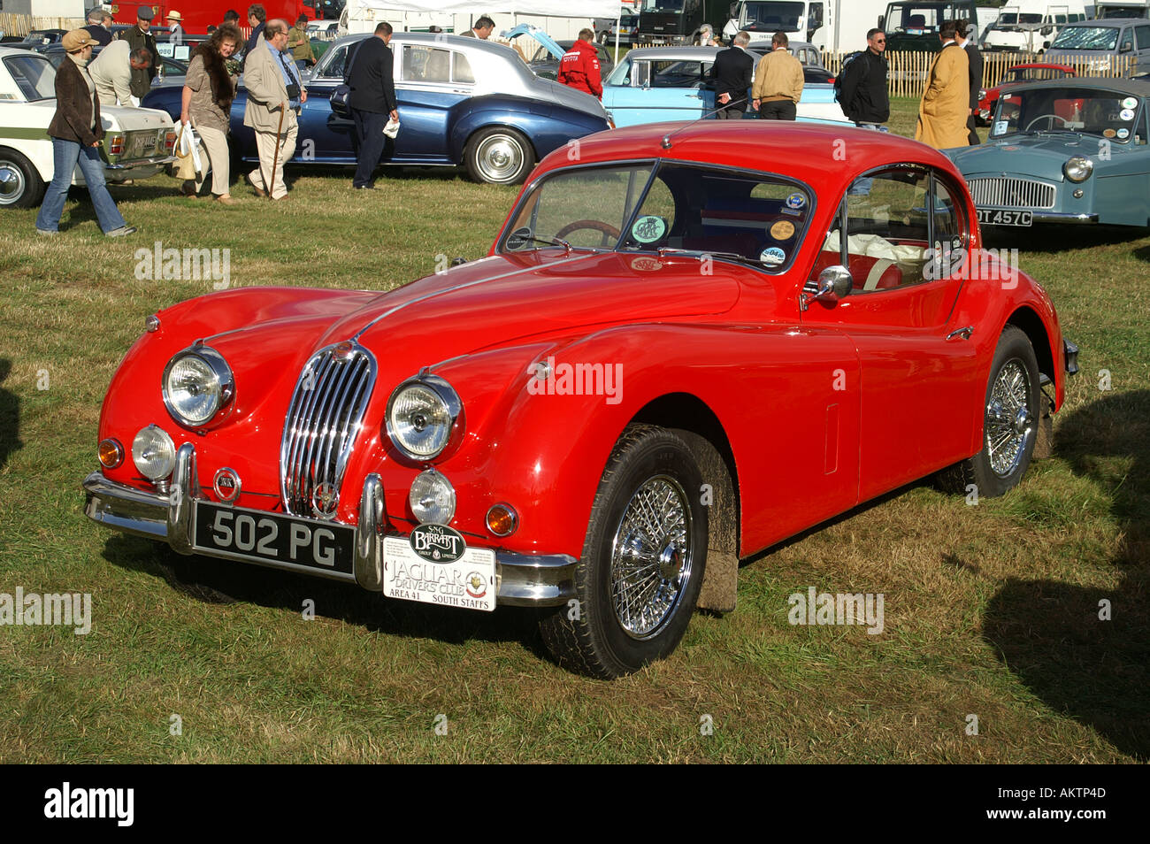 Jaguar XK XK140 Coupé Stockfoto