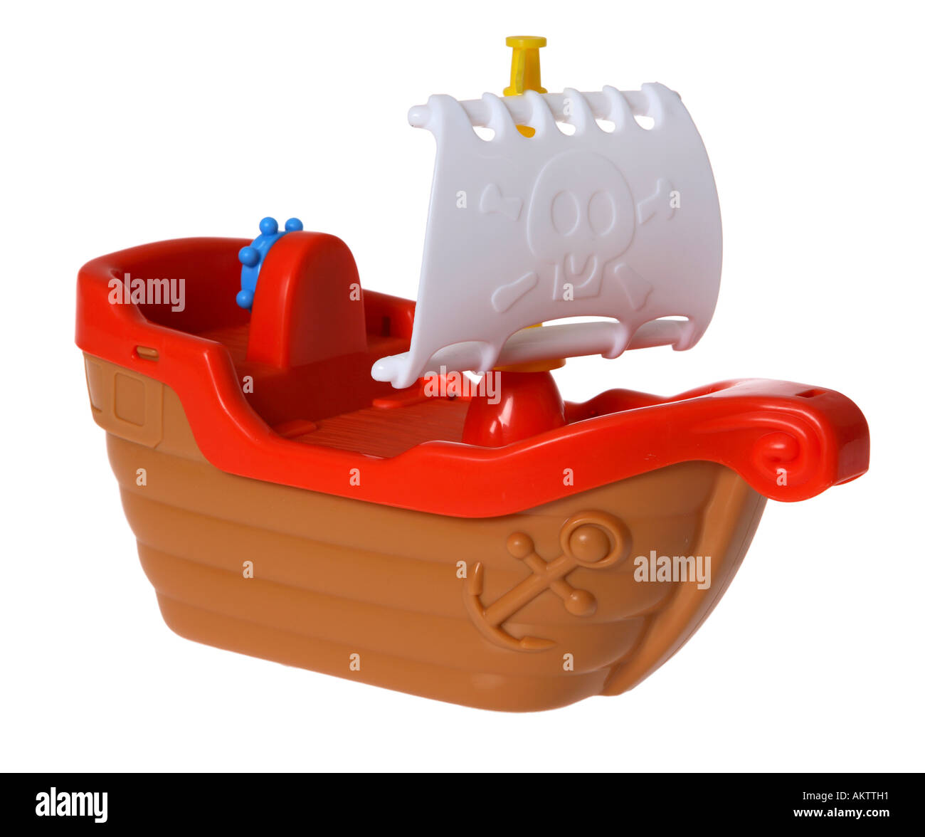 Spielzeugboot Stockfoto