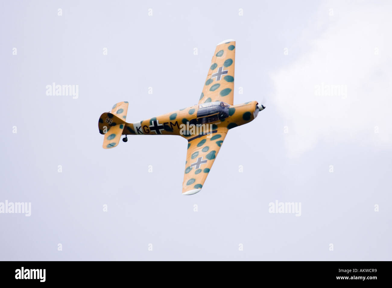 Messerschmitt ME 108 / BF108 Taifun Flugzeuge Stockfoto