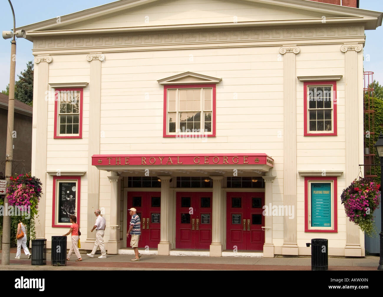 Royal George Theatre auf der Queen Street in der schönen Stadt von Niagara on the Lake, Ontario Kanada Stockfoto