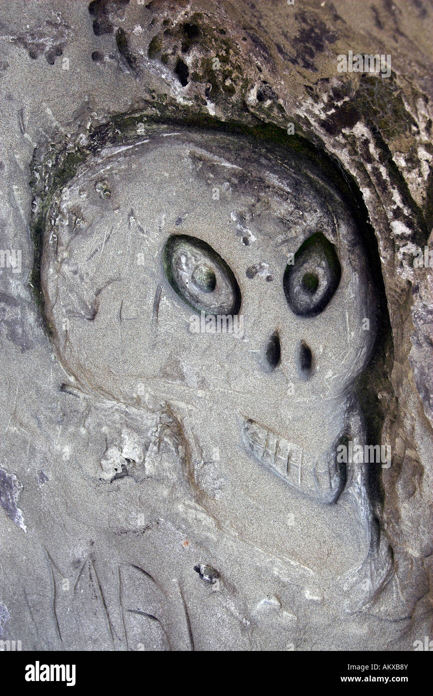 Petroglyphen in der Molasse-Felsen am Ueberlinger Steilküste, Bodensee, Grafschaft von Überlingen am See, Baden-Wuert Stockfoto