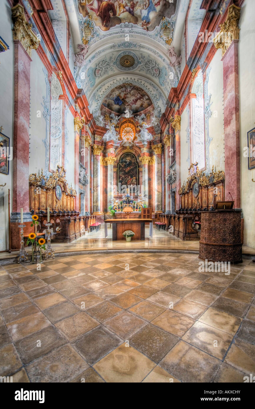 Kloster Altenburg, Region Waldviertel, Niederösterreich, Österreich Stockfoto