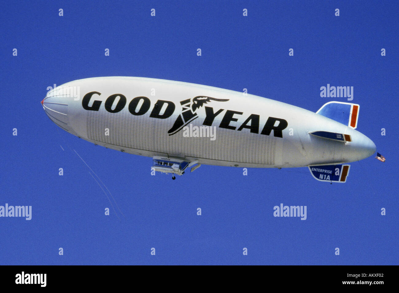 Goodyear Blimp Stockfoto