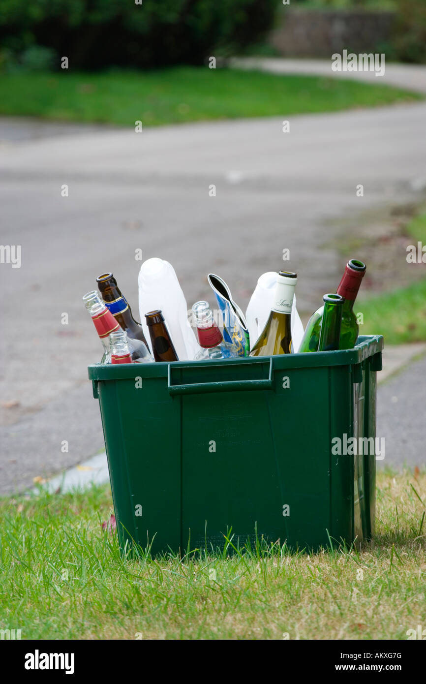 Recycle box Stockfoto