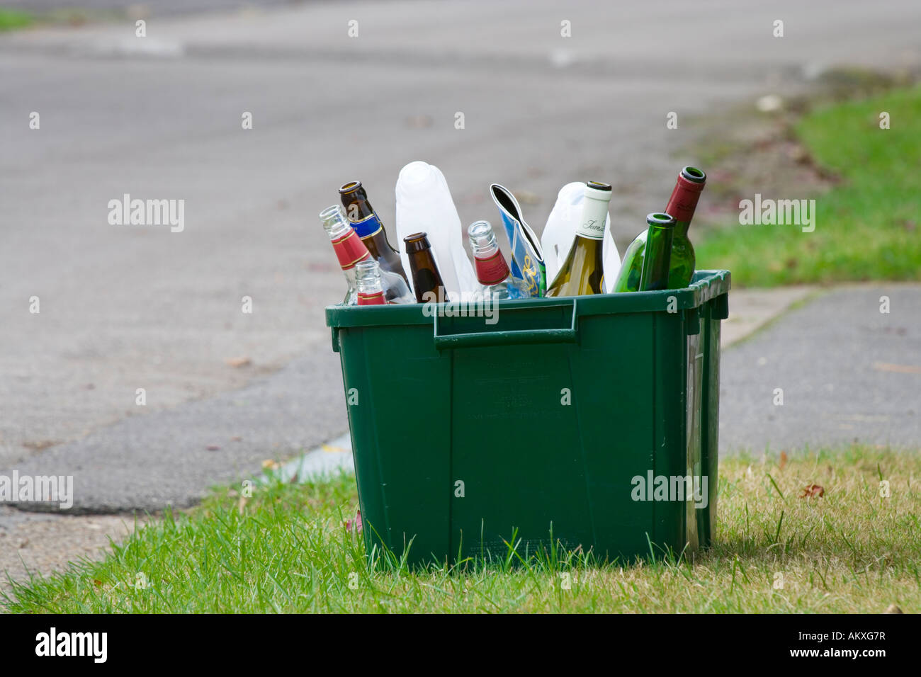 Recycle box Stockfoto