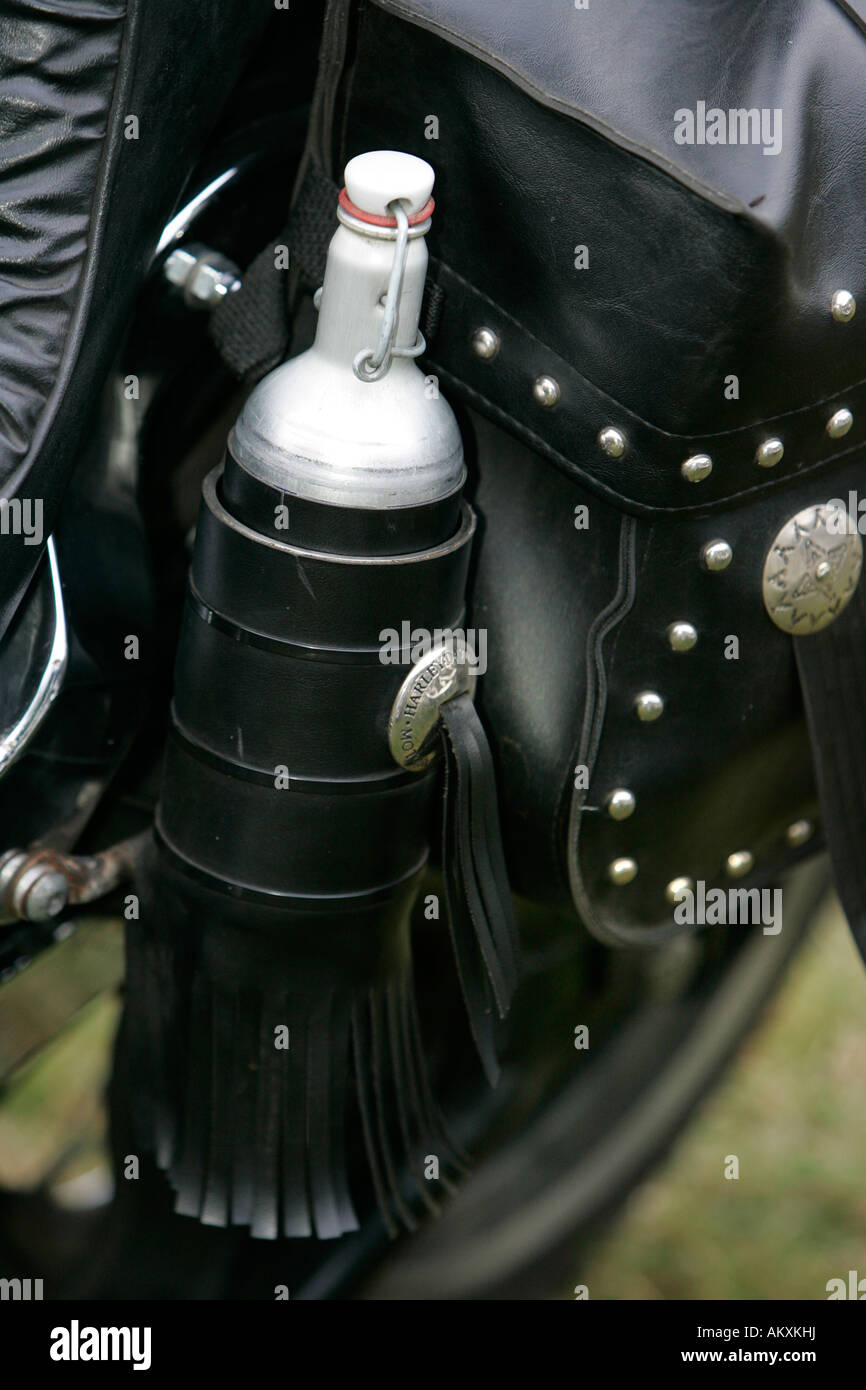 Harley Davidson, Detail. Stockfoto