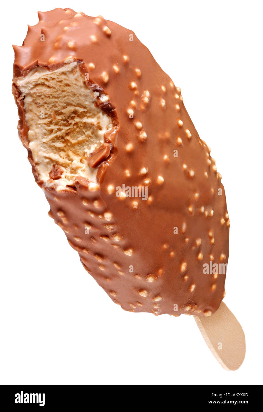 CHOCOLATE ICE CREAM BAR Stockfoto