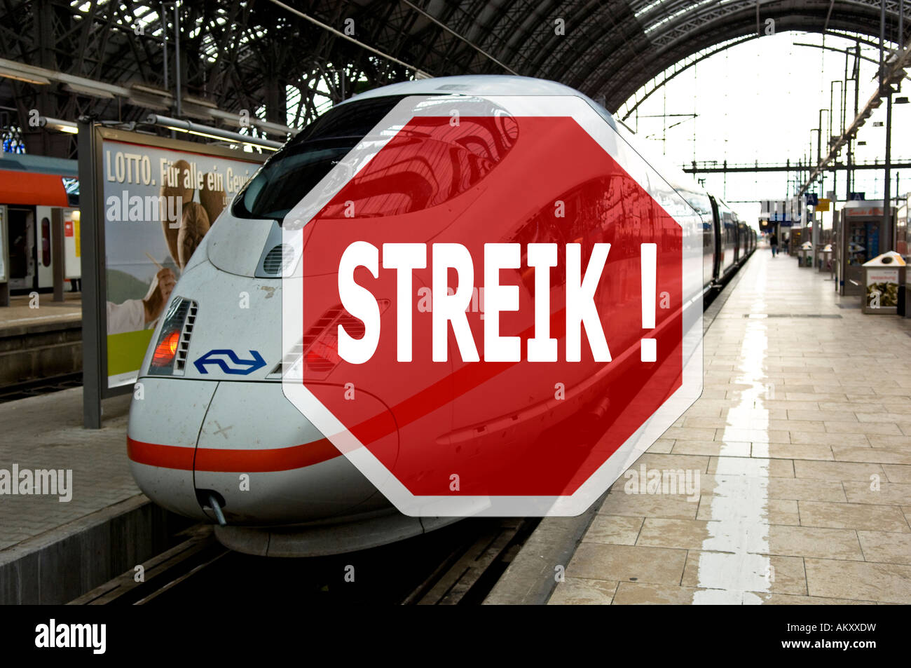 Streiks Bei Der Deutschen Bahn