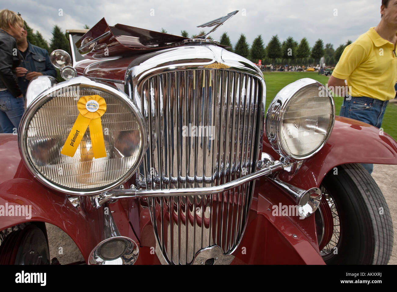 Duesenberg J 6,9 Liter Roadster, USA 1933, Oldtimer Treffen, Schwetzingen, Baden-Württemberg, Deutschland Stockfoto