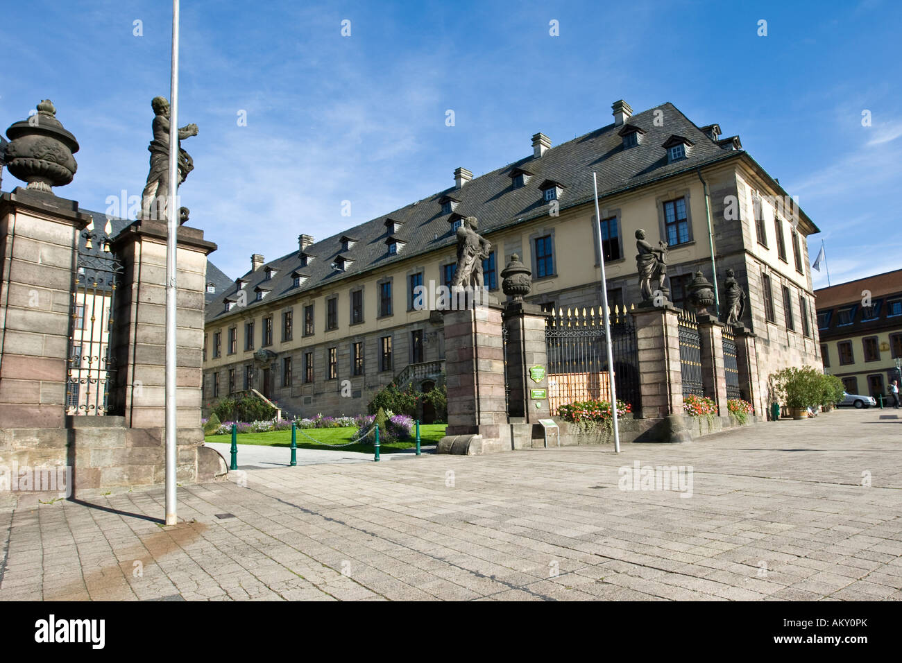 Stadtburg, Residenz der Fürstbischöfe von Fulda, Fulda, Hessen, Deutschland Stockfoto