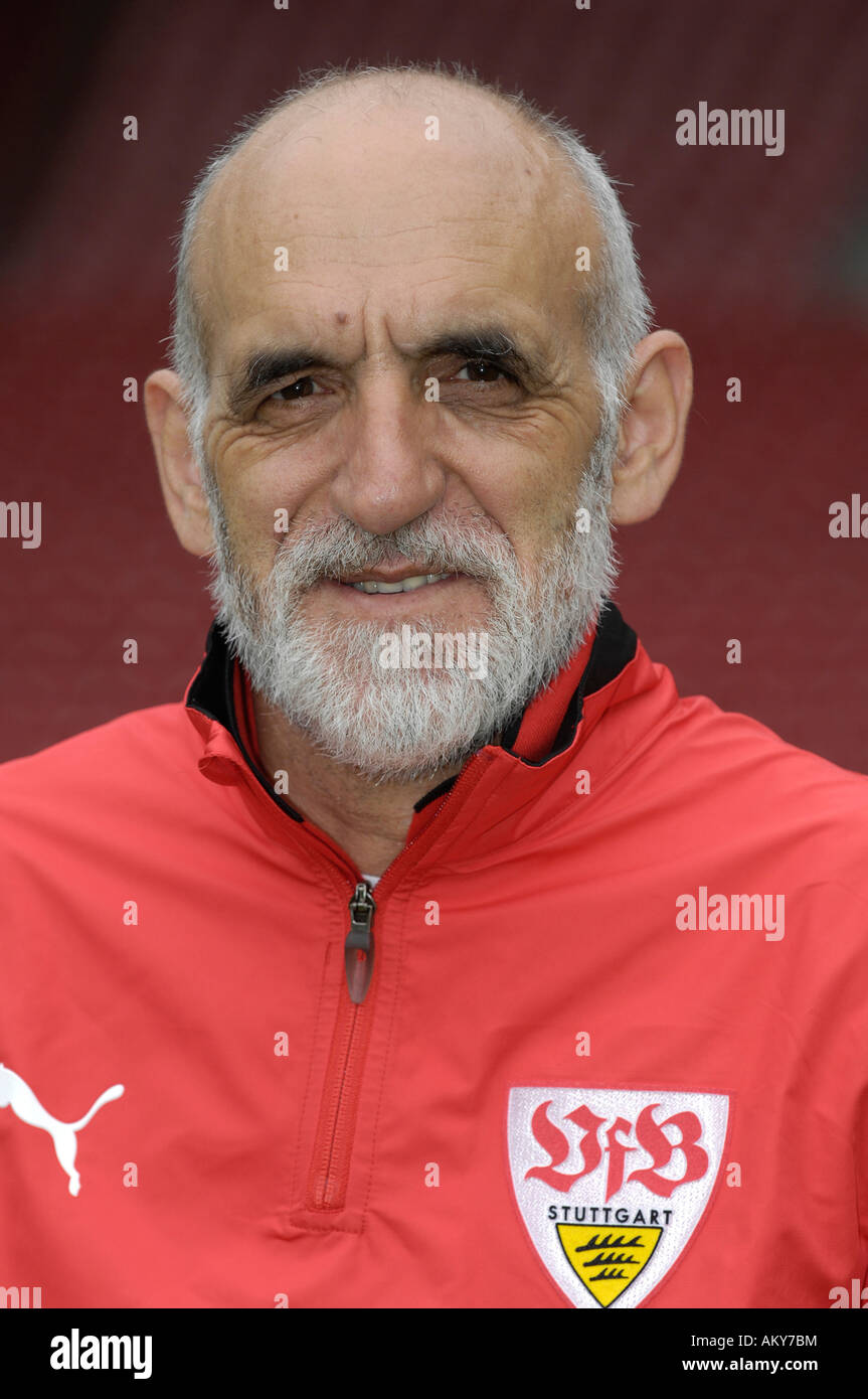 Materiellen Wache Kostas PAPANDRAFILLIS VfB Stuttgart Stockfoto