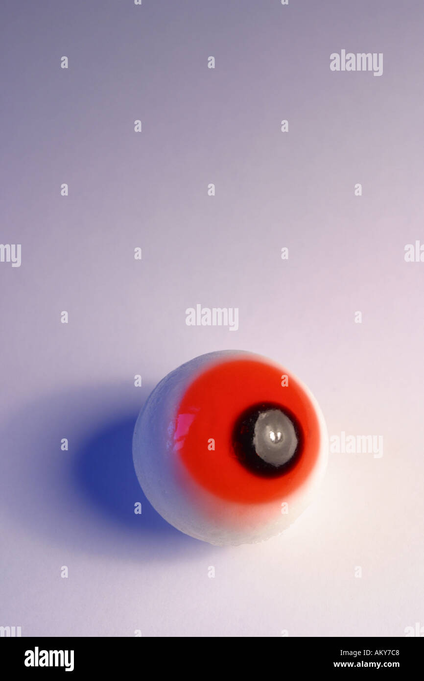 Spielzeug menschliche Auge Ball Körperteil Sie betrachten Stockfoto
