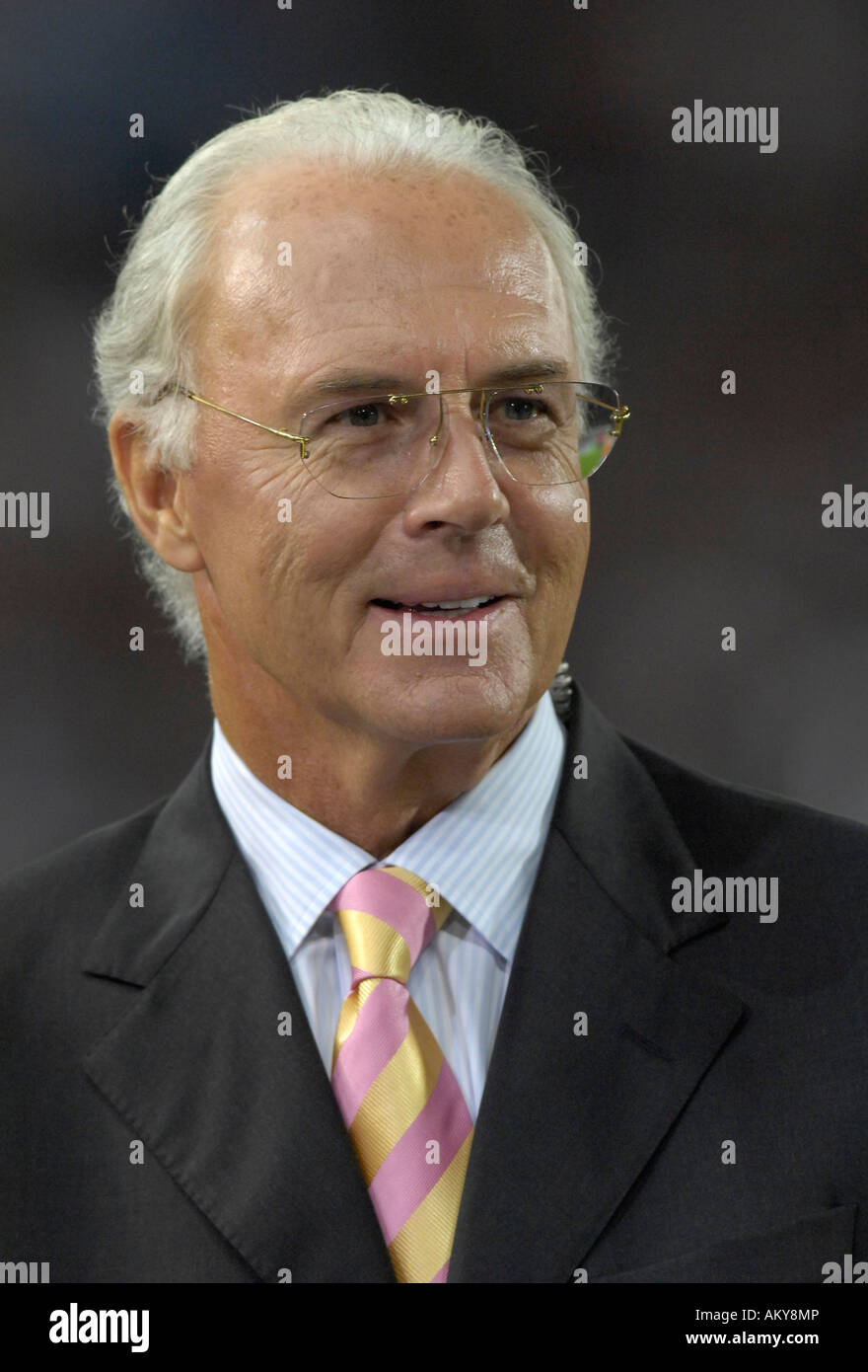 Franz BECKENBAUER GER Portrait Stockfoto