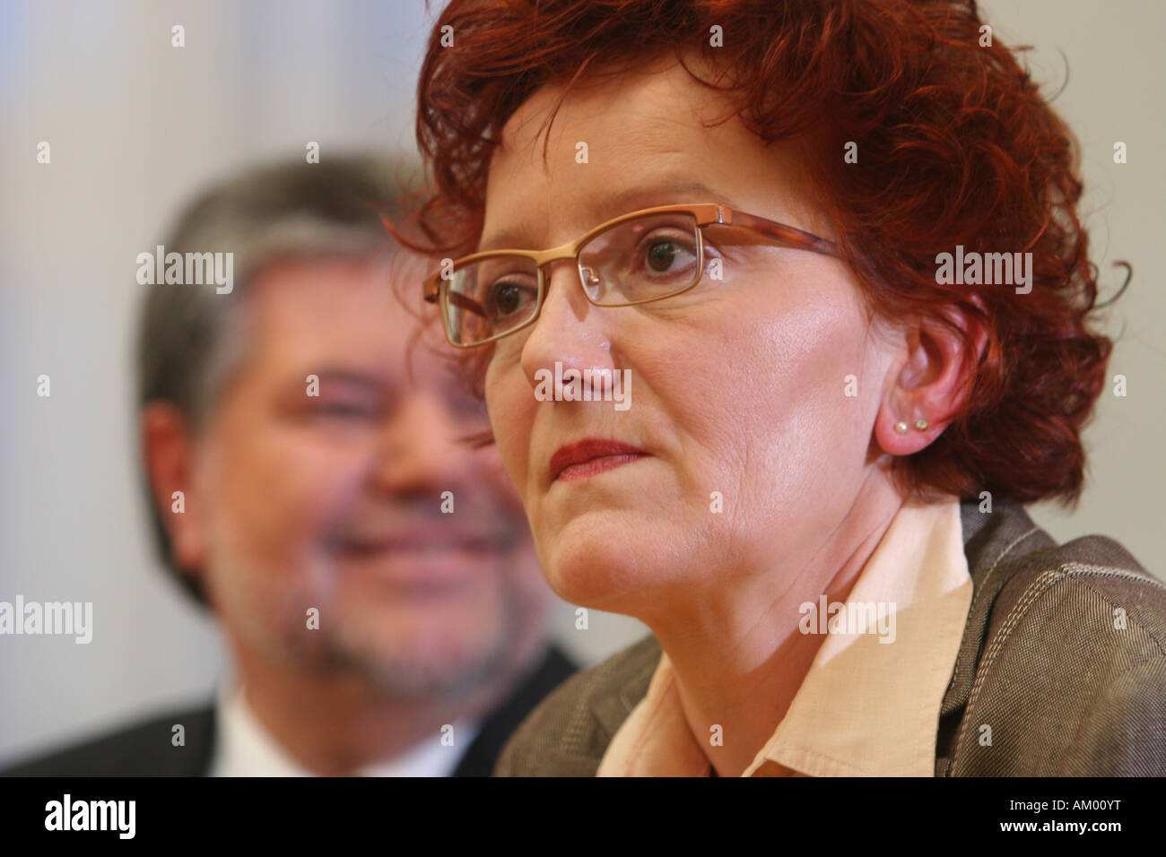 ISE Thomas Führer der Bundestagsfraktion der grünen in Rheinland-Pfalz Deutschland Stockfoto