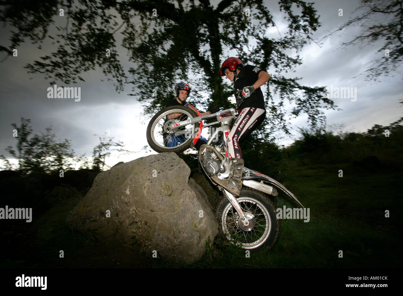 Trial-Wettbewerb Stockfoto