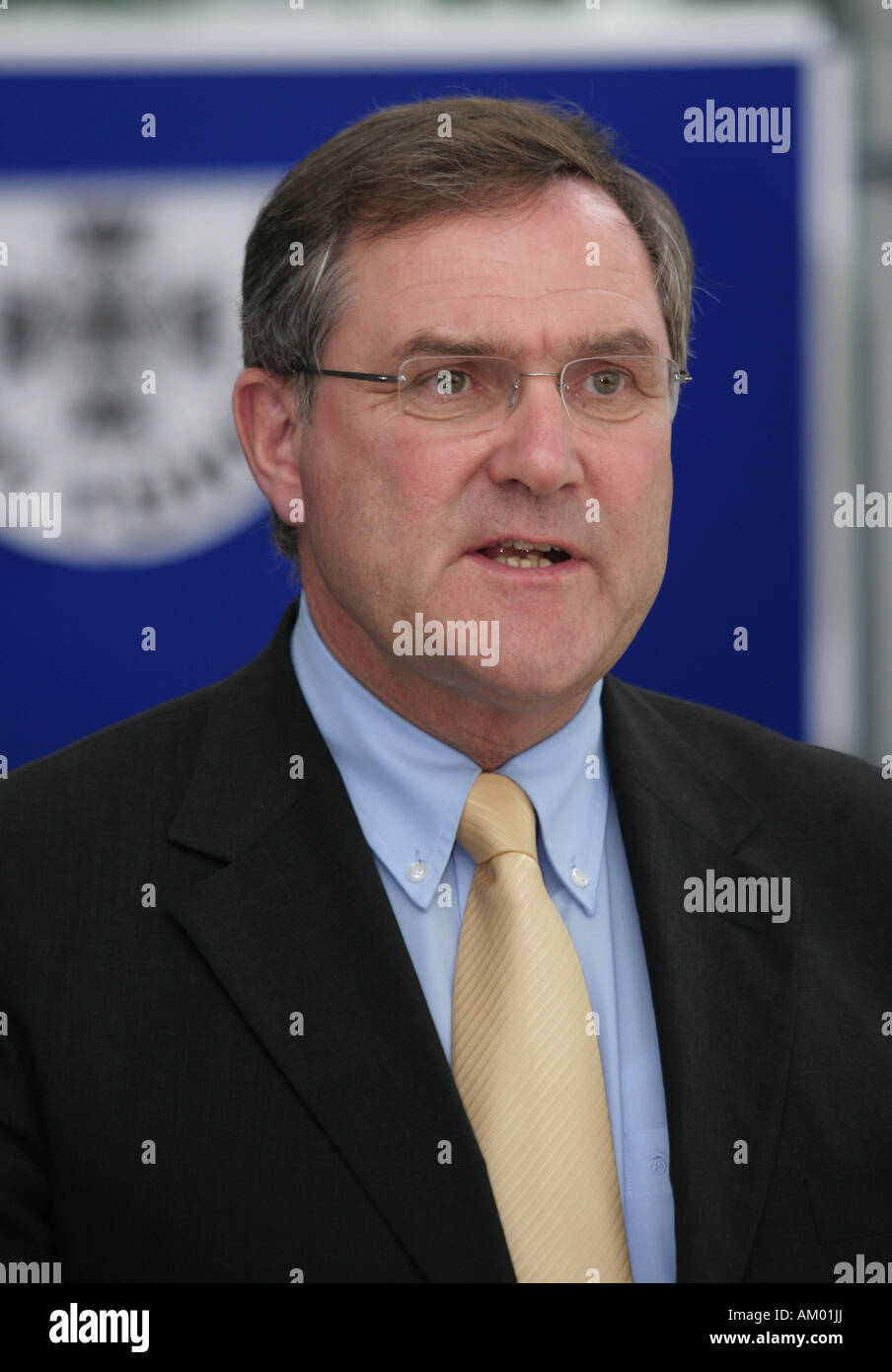 Dr.Franz Josef Jung (CDU), Bundesminister der Verteidigung Stockfoto