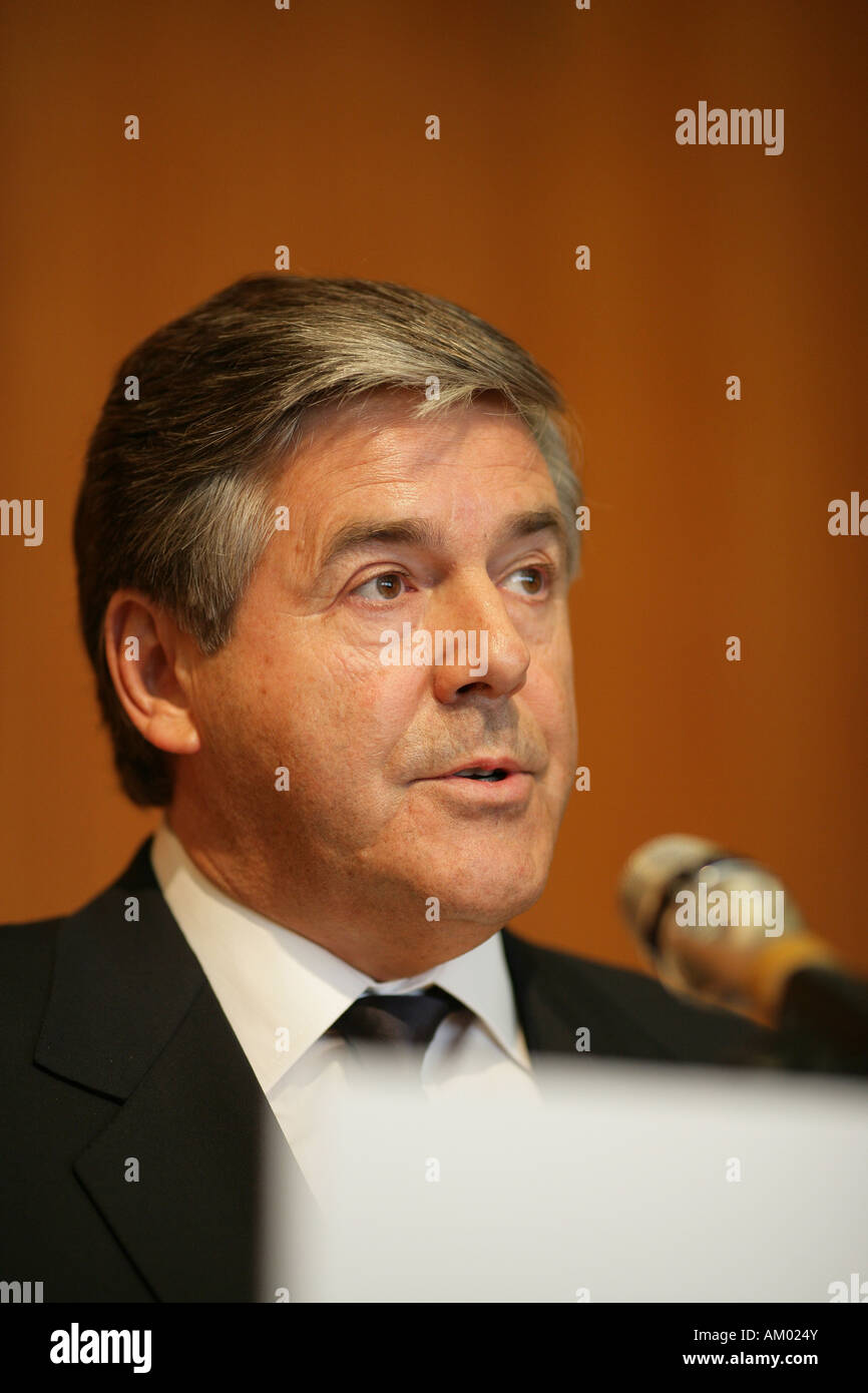 Dr. Josef Ackermann, Vorsitzender des Vorstands der Deutsche Bank AG Stockfoto