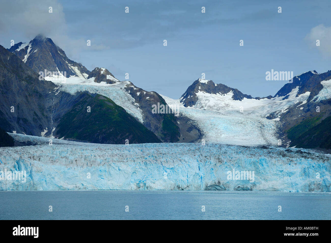 Meares Gletscher, Prince William Sound, Alaska, USA Stockfoto