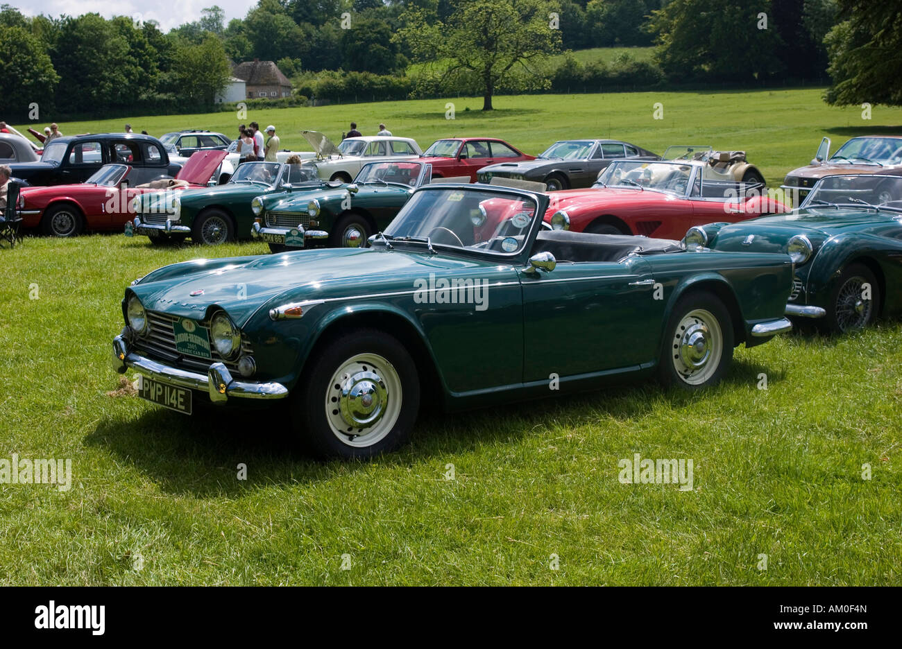 Triumph TR4A-Sport-roadster Stockfoto