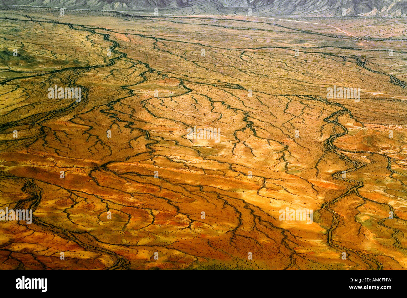 Luftbild, Kaoko Feld, nördlichen Namibia, Namibia, Afrika Stockfoto