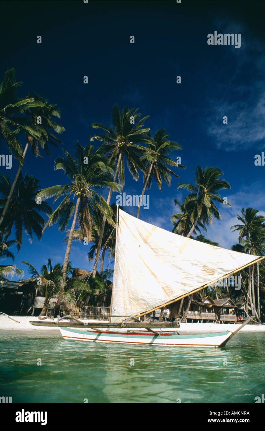 Philippinen Visayas Inseln Insel Boracay Stockfoto