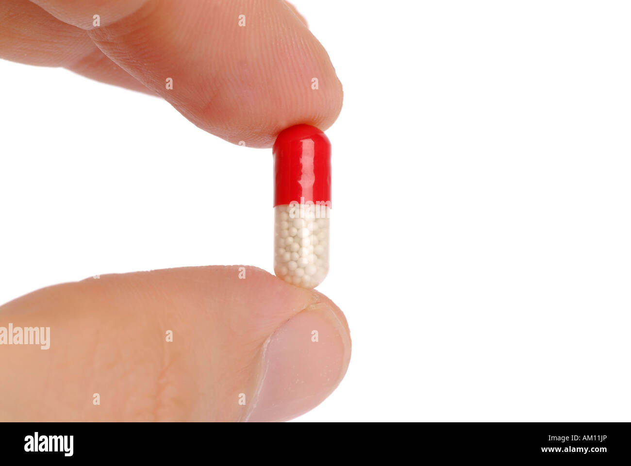 Medikamente, Kapseln Stockfoto