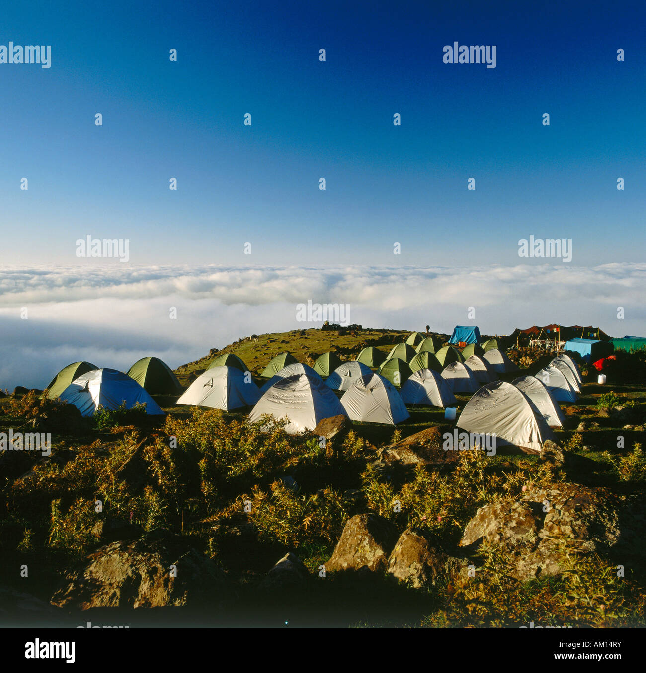 Base Camp, Mount Ararat, Anatolien, Türkei Stockfoto