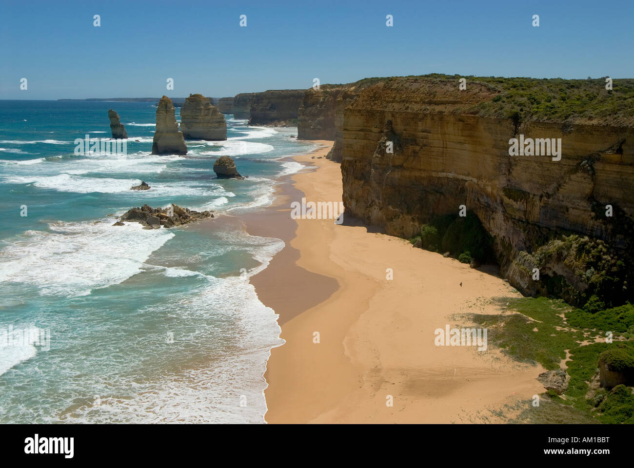 Great Ocean Road, die zwölf Apostel, Südpolarmeer, Victoria, Australien Stockfoto