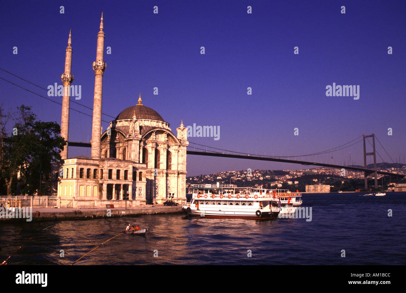 Bosporus in Istanbul Türkei Stockfoto