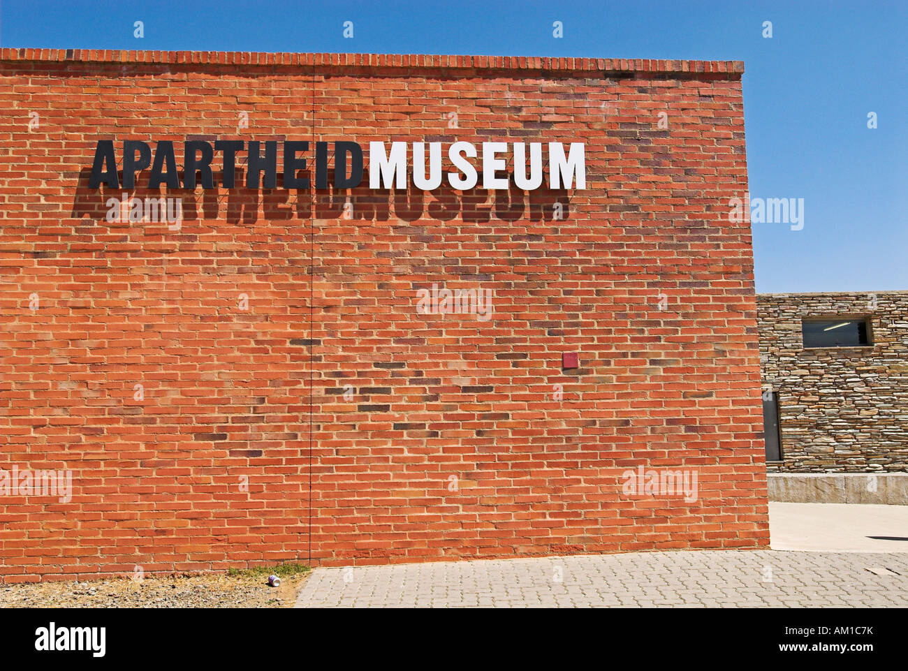 Apartheid-Museum, Ormonde, Johannesburg, Südafrika, Afrika Stockfoto