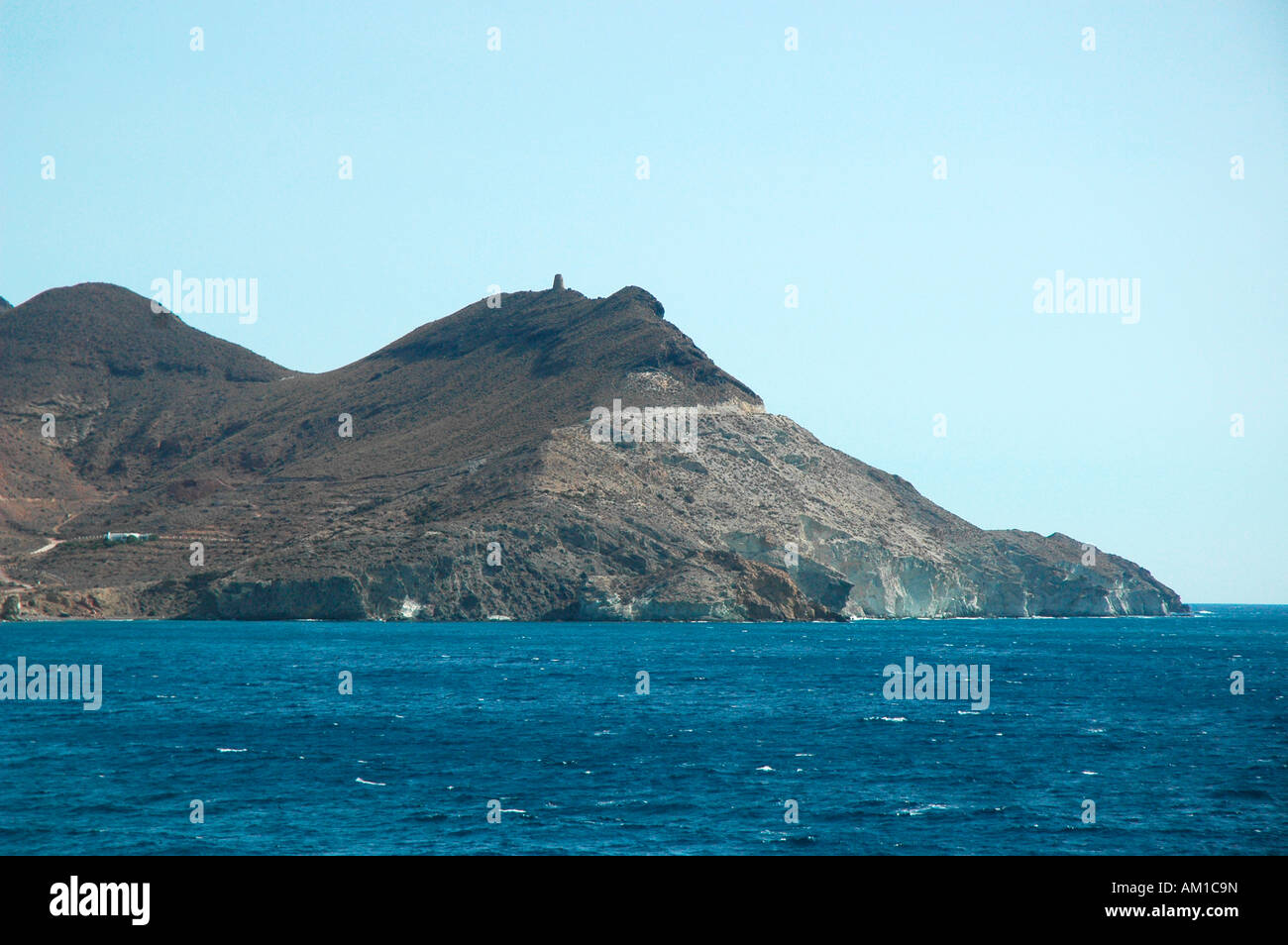 Cala Higuera Hügel von San José CABO DE GATA natürlichen PARK Almeria Provinz Andalusien Spanien Stockfoto