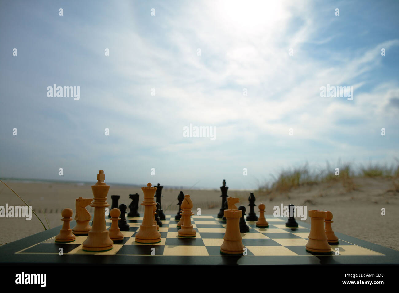 Krieg. Konzept-Bild. Schach-Spiel Stockfoto