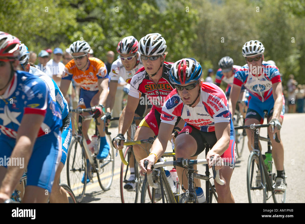 Men s Berufsgruppe des Garrett Lemire Memorial Grand Prix National Racing Circuit NRK am 10. April 2005 in Ojai, Kalifornien Stockfoto