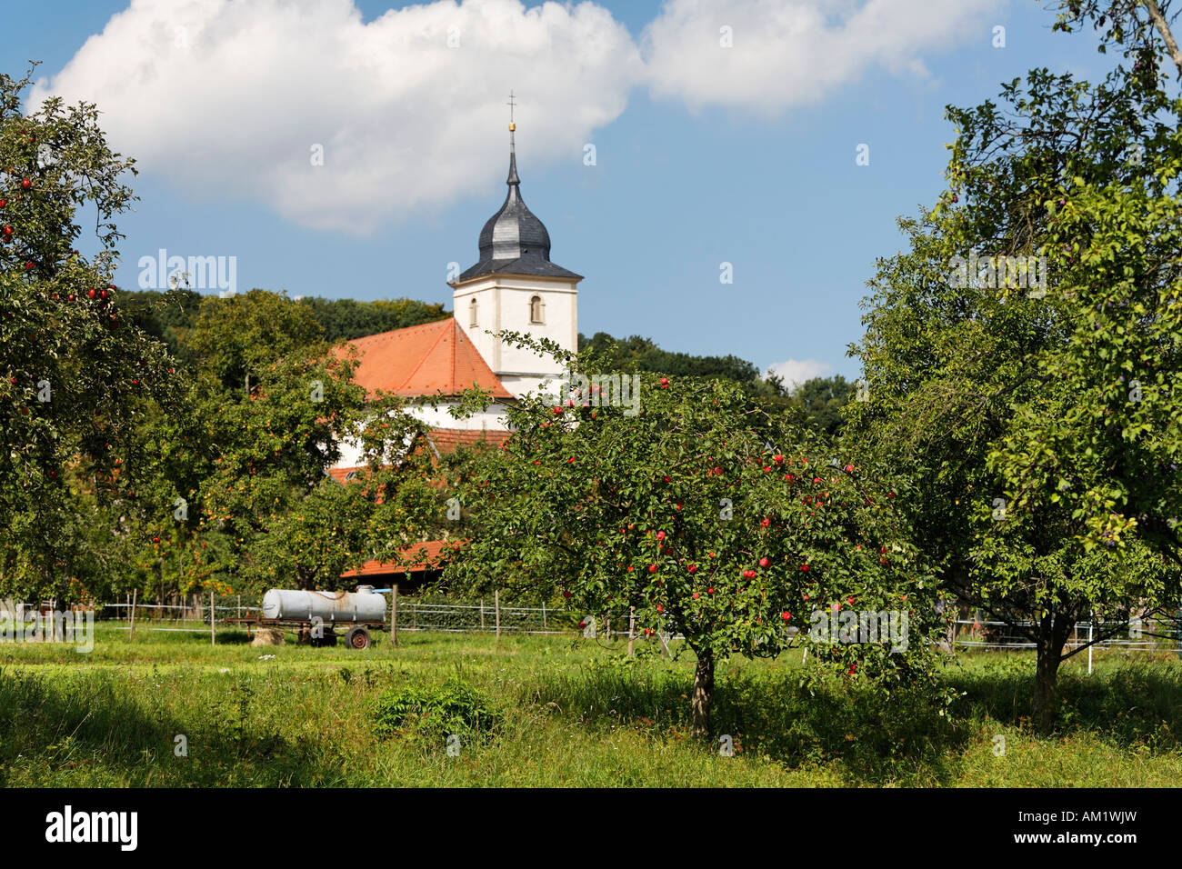 Hausen Rhon Grabfeld Franken Bayern Deutschland Stockfotografie Alamy
