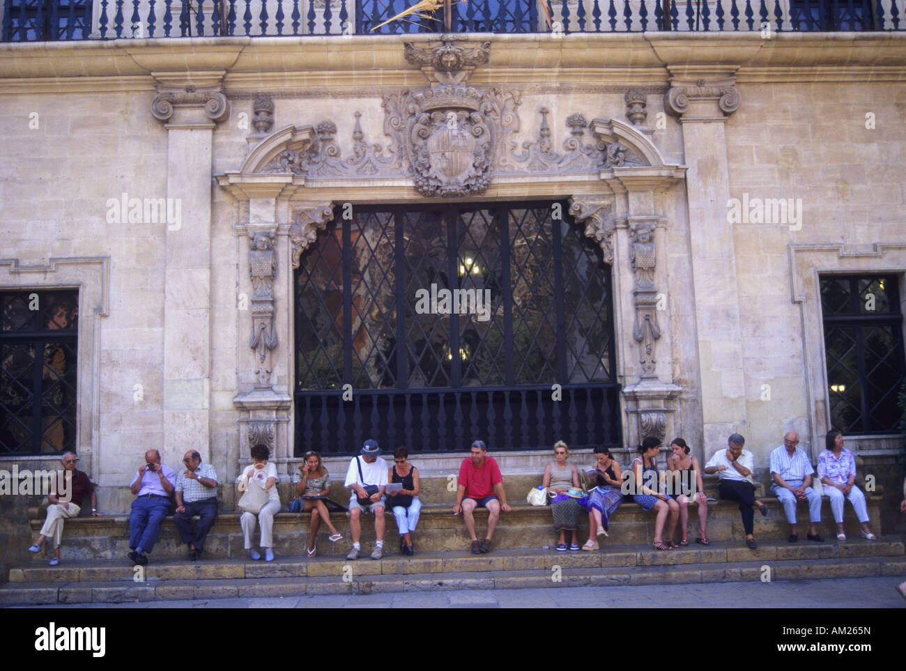 Rathaus-PALMA DE MALLORCA-Balearen-Spanien Stockfoto