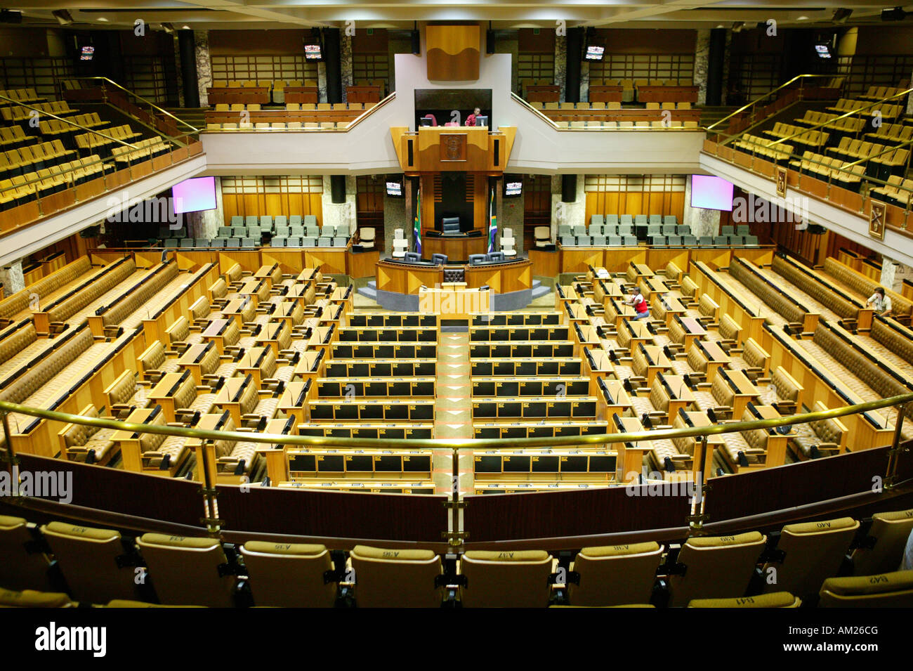 Großen Parlament Hall, Cape Town, Südafrika Stockfoto