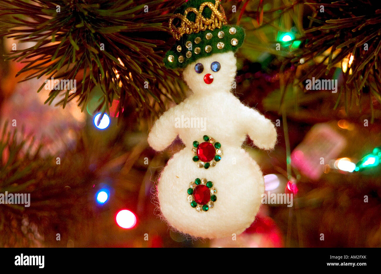 Christbaumschmuck. Stockfoto