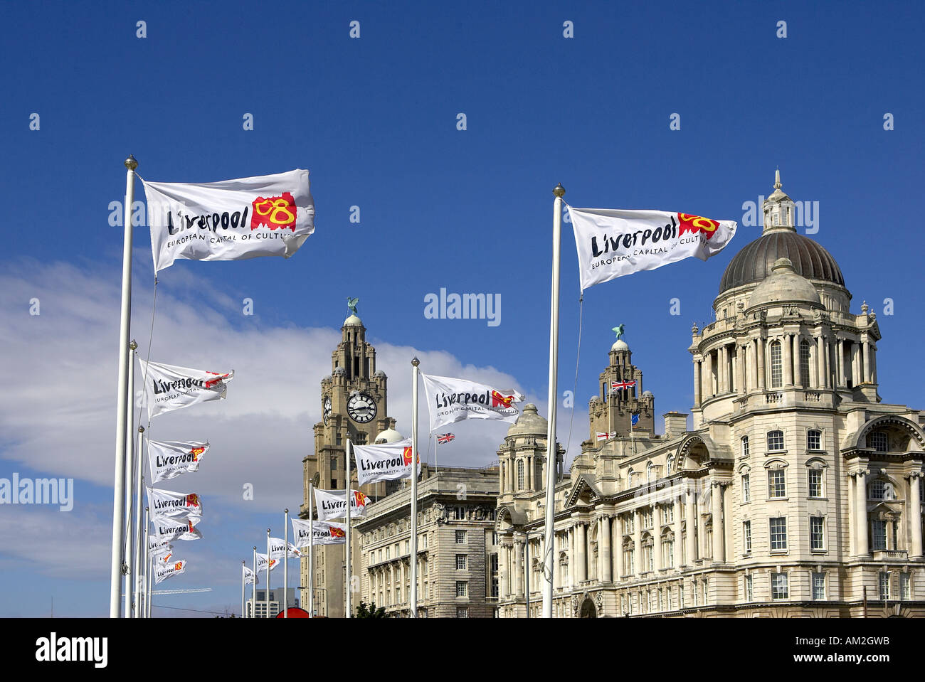 Kulturhauptstadt Liverpool 08 Stockfoto