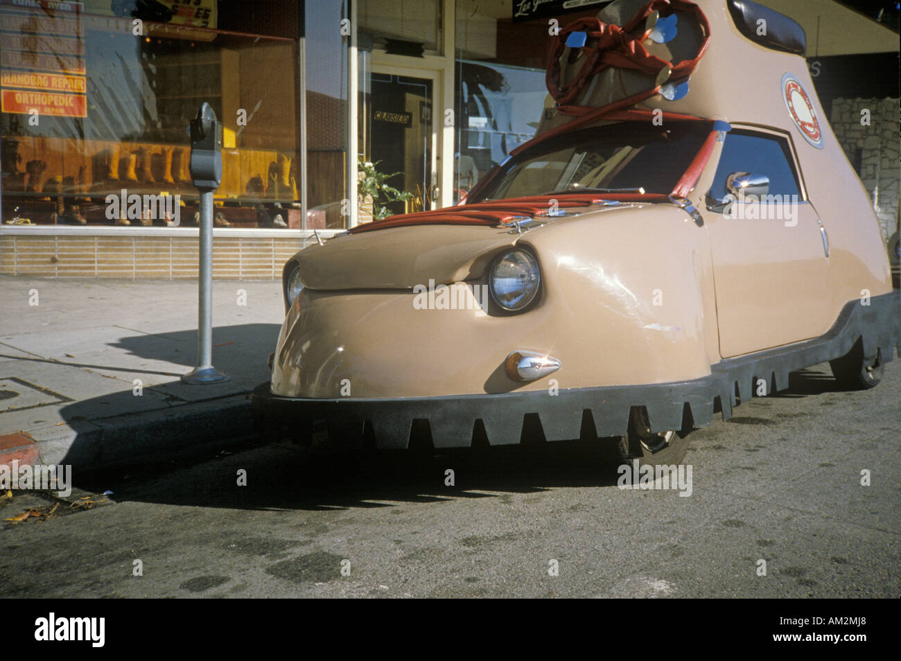 Ein Honda-Schuh-Auto in Los Angeles CA Stockfoto