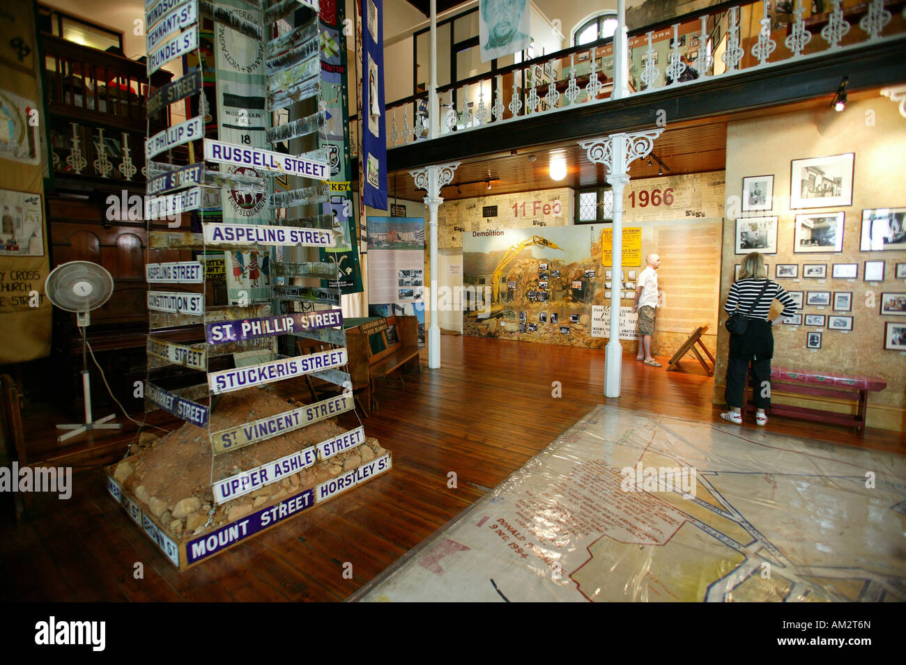 Bezirk 6 Museum, Kapstadt, Südafrika Stockfoto