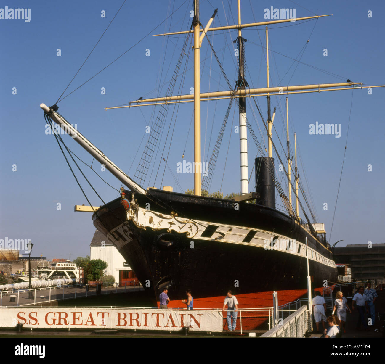 England. Avon. Bristol. SS Great Britain Stockfoto